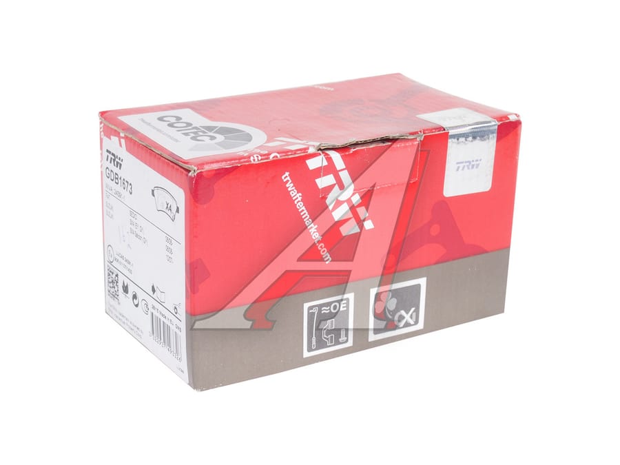 Колодки тормозные SUZUKI SX4 (06-) передние (4шт.) TRW