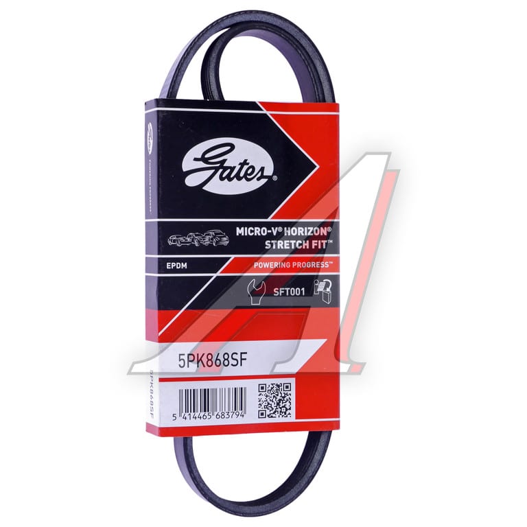 Ремень приводной поликлиновой 5PK868 GATES