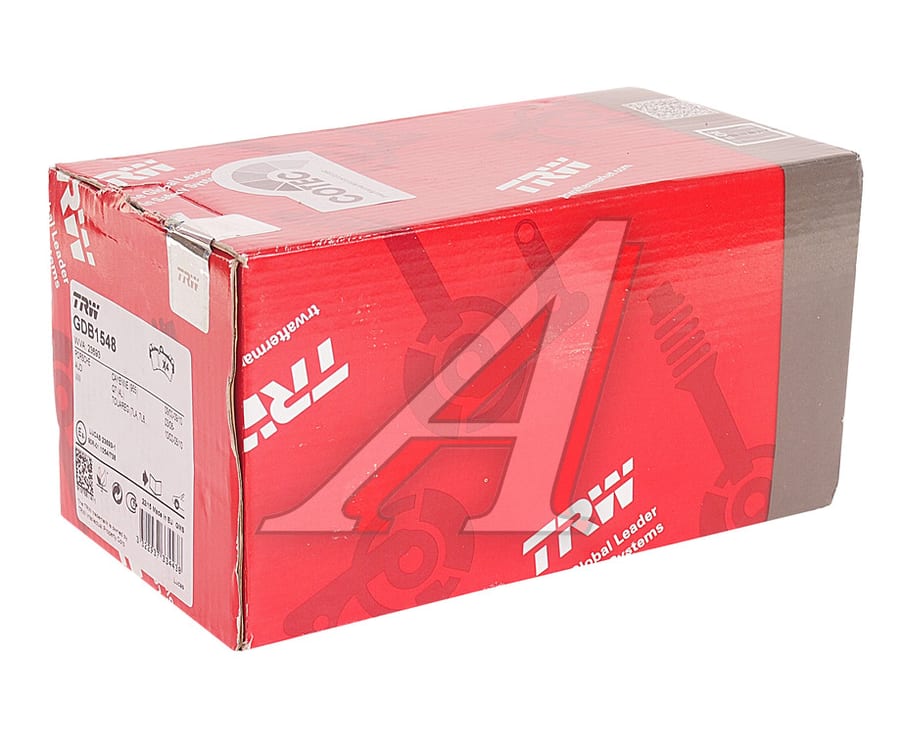 Колодки тормозные VW Touareg AUDI Q7 PORSHE Cayenne (02-) R18 передние (4шт.) TRW