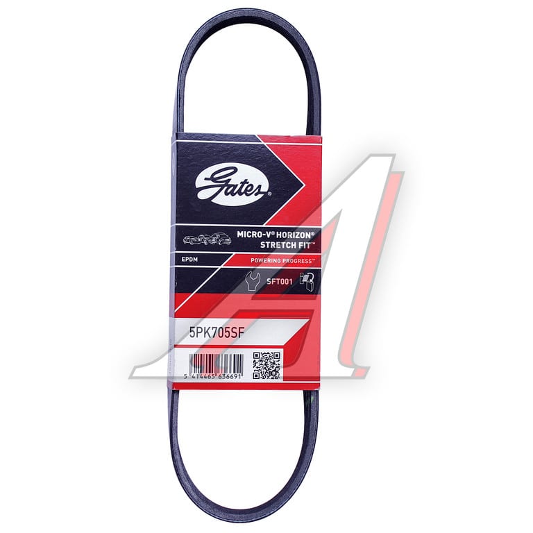 Ремень приводной поликлиновой 5PK705 GATES
