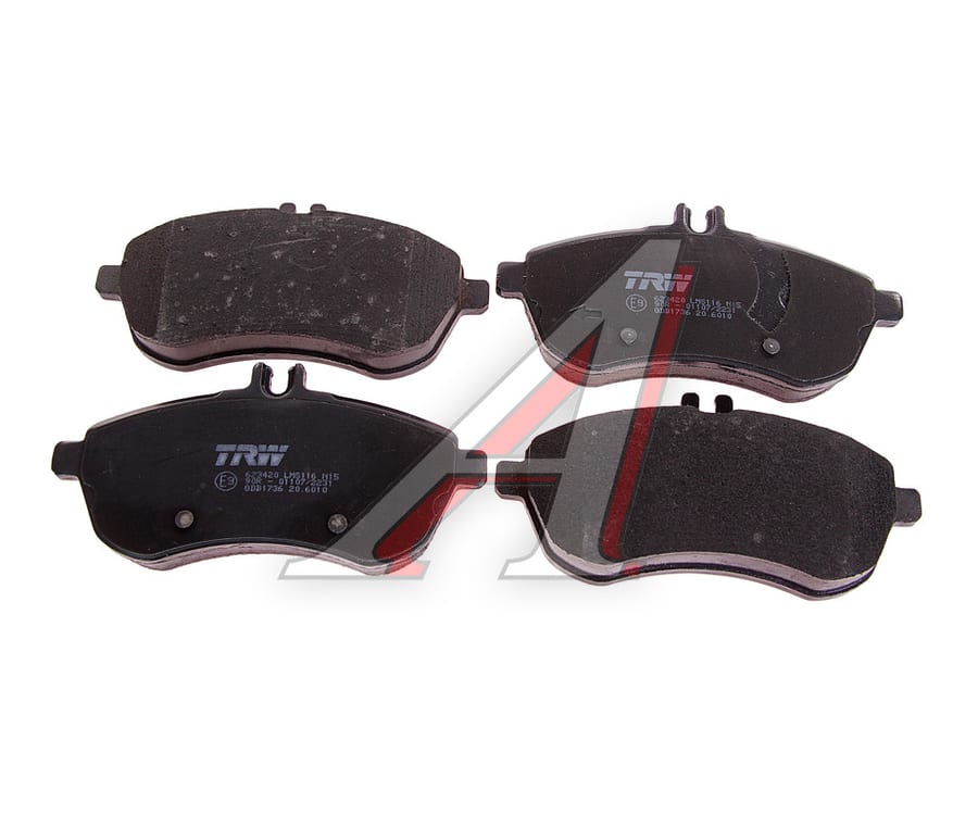 Колодки тормозные MERCEDES W204 передние (4шт.) TRW