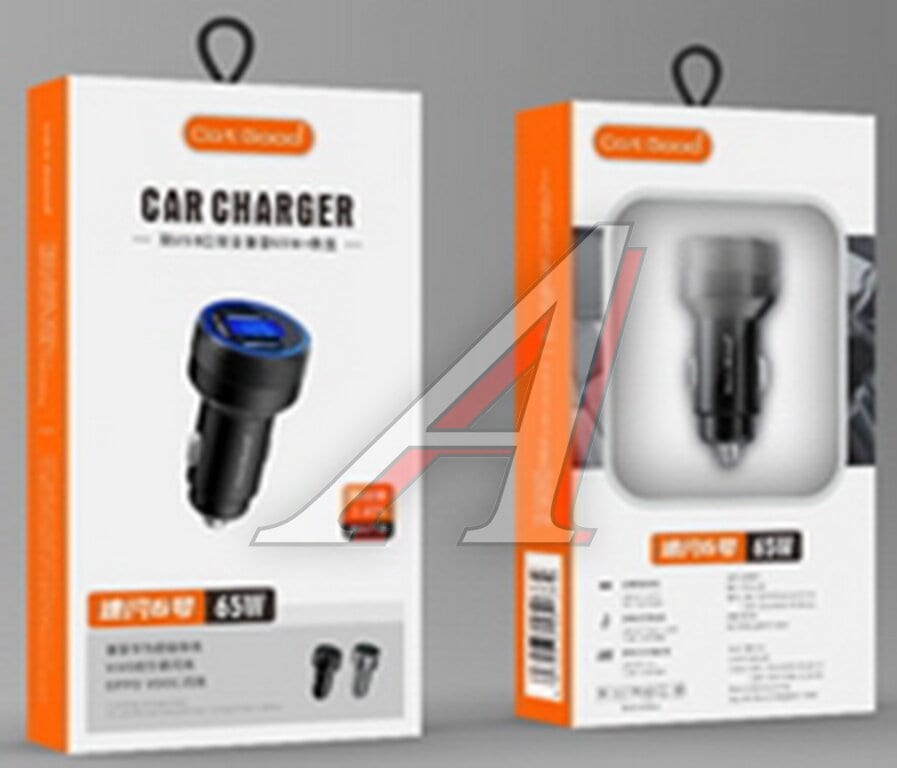 Устройство зарядное в прикуриватель 2USB 12V
