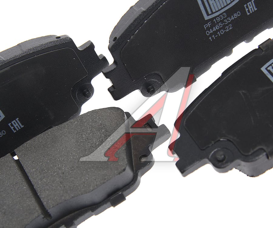 Колодки тормозные TOYOTA Camry LEXUS передние (4шт.) TRIALLI