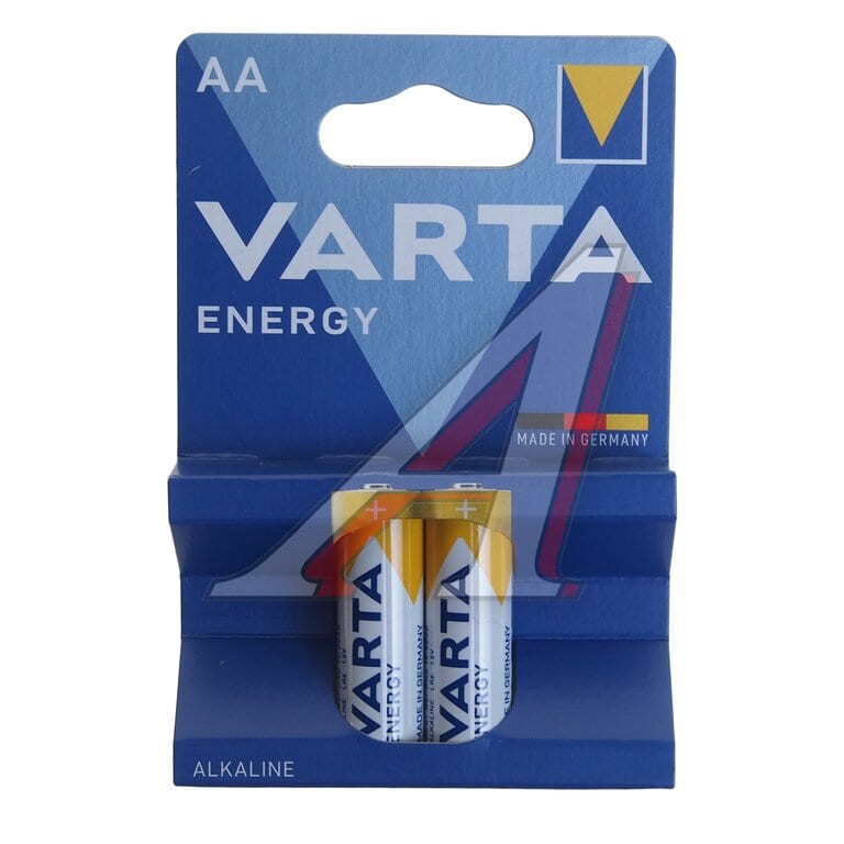 Батарейка AA LR6 1.5V блистер 2шт. Alkaline Energy VARTA