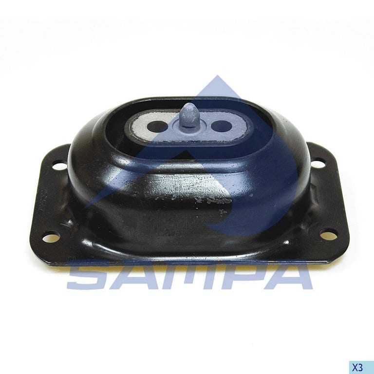 Подушка двигателя VOLVO FH, FM (дв.D9A/B/D12D/D13A) передняя SAMPA