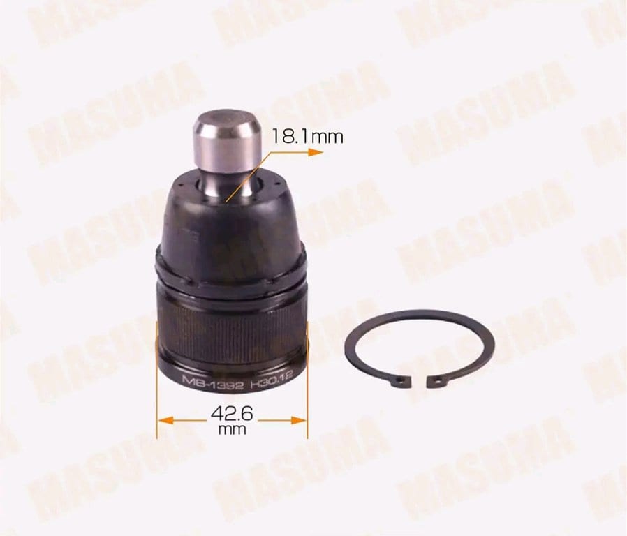 Опора шаровая MAZDA 626 (87-02) MITSUBISHI Delica (86-00) передняя нижняя левая/правая MASUMA
