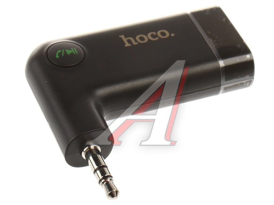 Адаптер Bluetooth автомобильный черный HOCO