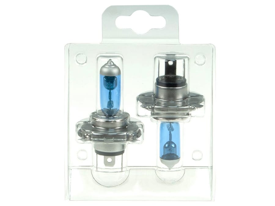 Лампа 12V H4 60/55W P43t-38 до 4300К (2 шт.) Crystal White EXCELITE