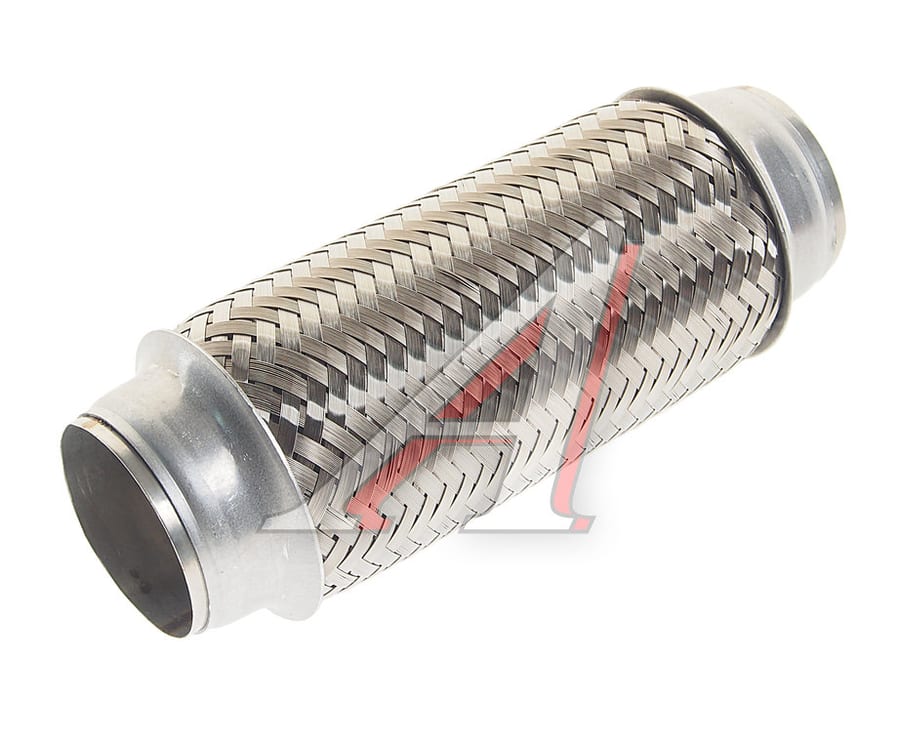 Гофра глушителя 54x200 interlock в 3-ой оплетке KORTEX