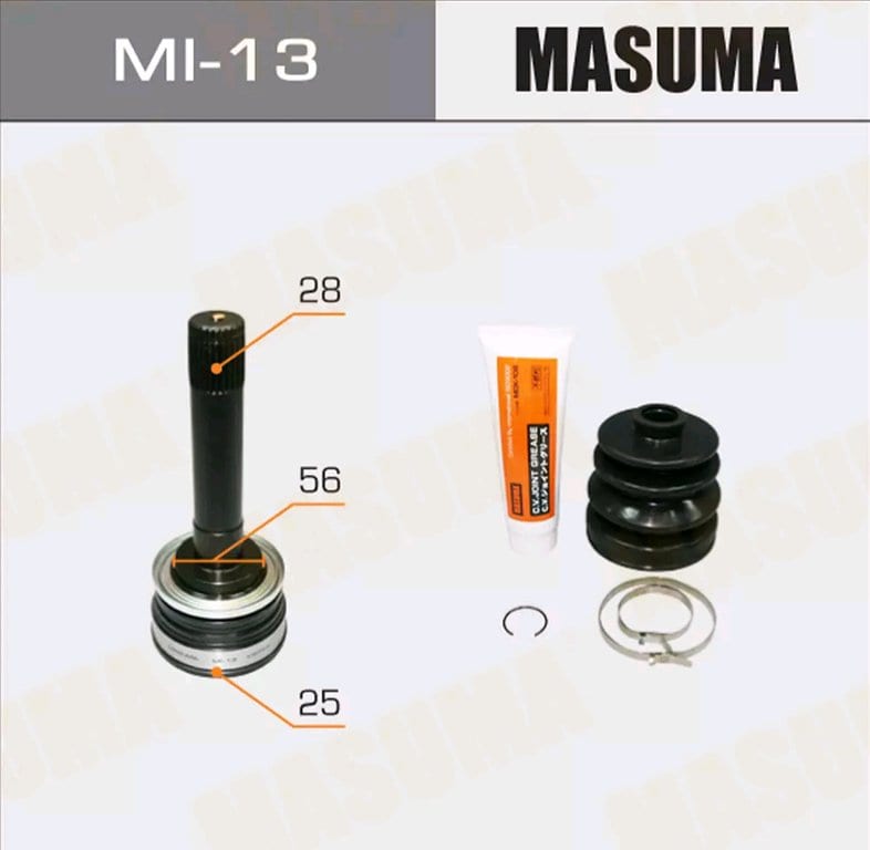 ШРУС наружный MITSUBISHI Pajero (90-04) комплект MASUMA
