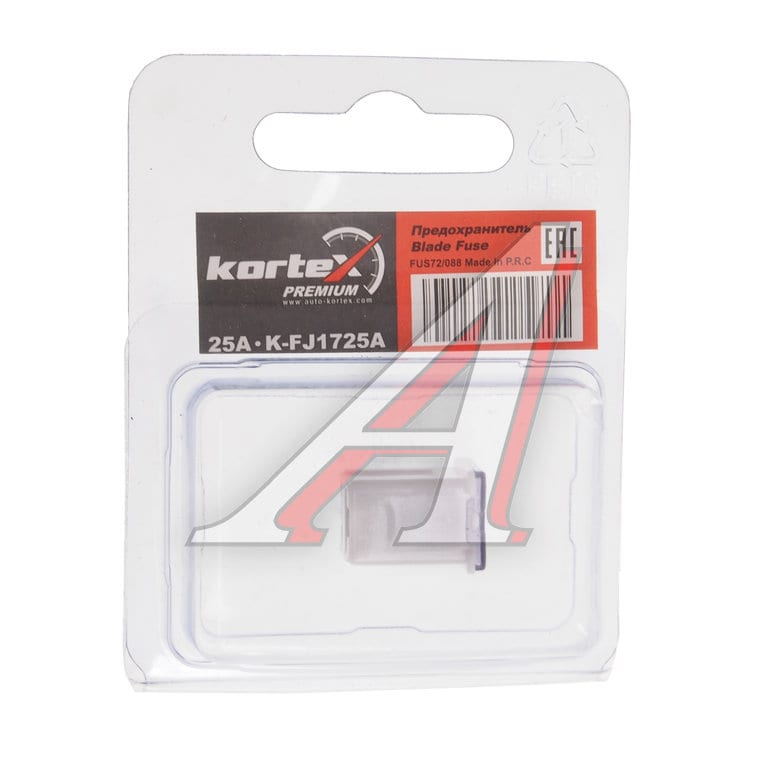 Предохранитель 25A картриджного типа KORTEX