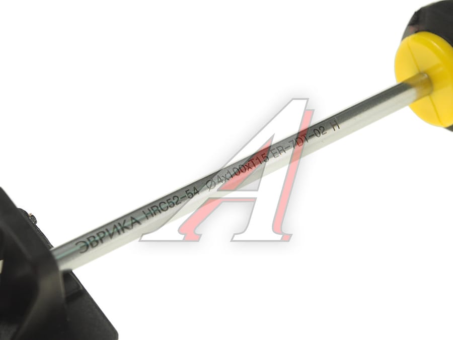 Отвертка TORX T15х100мм магнитная с противоскользящей ручкой (с держателем) ЭВРИКА