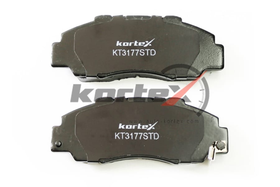 Колодки тормозные HONDA Accord (91-98), CR-V (95-02) передние (4шт.) KORTEX
