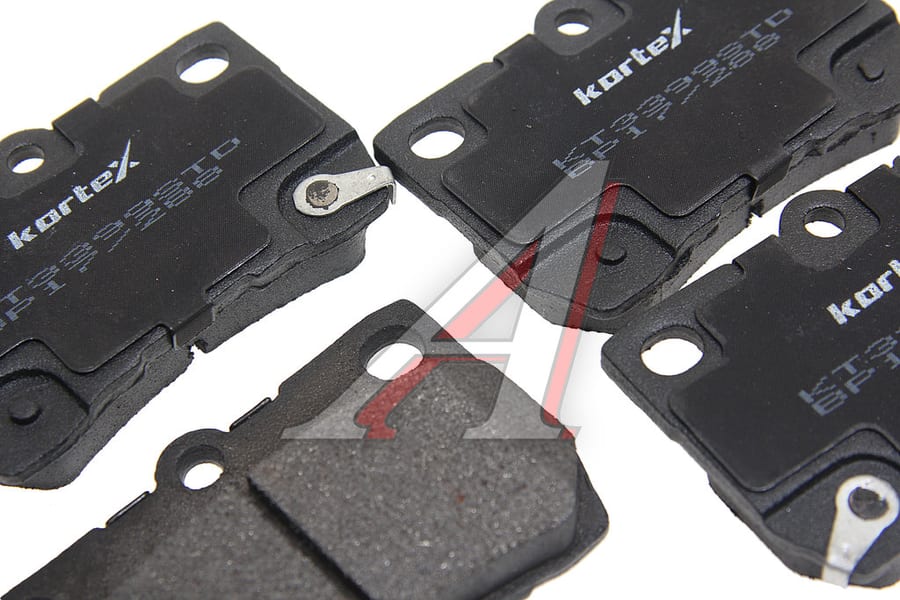 Колодки тормозные LEXUS GS, IS (05-) задние (4шт.) KORTEX
