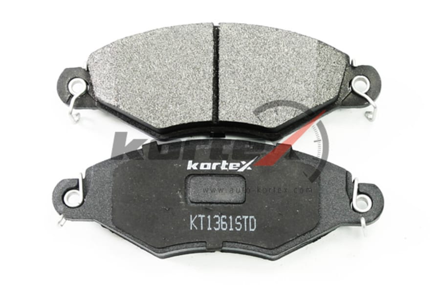 Колодки тормозные PEUGEOT 206 (98-), 306 (94-02) передние (4шт.) KORTEX