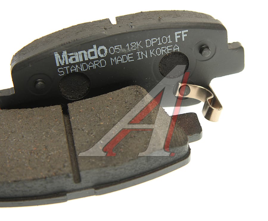 Колодки тормозные HYUNDAI Solaris (10-) KIA Rio GEELY Atlas Pro (NL-3B) задние (4шт.) MANDO