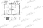 Колодки тормозные MERCEDES E (W210, W211) передние (4шт.) PATRON