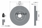 Диск тормозной MERCEDES GL (X164) (06-12) передний вентилируемый (1шт.) TEXTAR