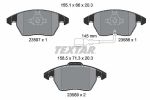 Колодки тормозные VW Passat (05-) SKODA Octavia (04-) передние (4шт.) TEXTAR