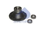 Ступица VOLVO FH12, FH16, FM10, FM12 передняя (с подшипником) SAMPA