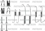 Комплект MERCEDES A (W168) (97-04) монтажный колодок тормозных задних PATRON