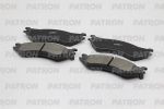 Колодки тормозные LINCOLN Navigator (97-02) передние (4шт.) PATRON